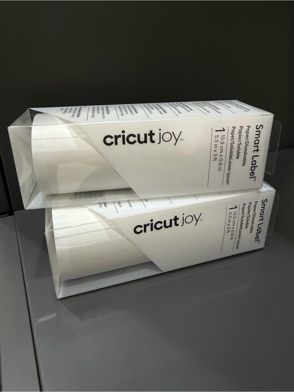 Cricut White Smart Label Paper Roll - Joy Compatible 2 count